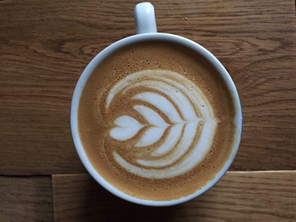 Latte art practise