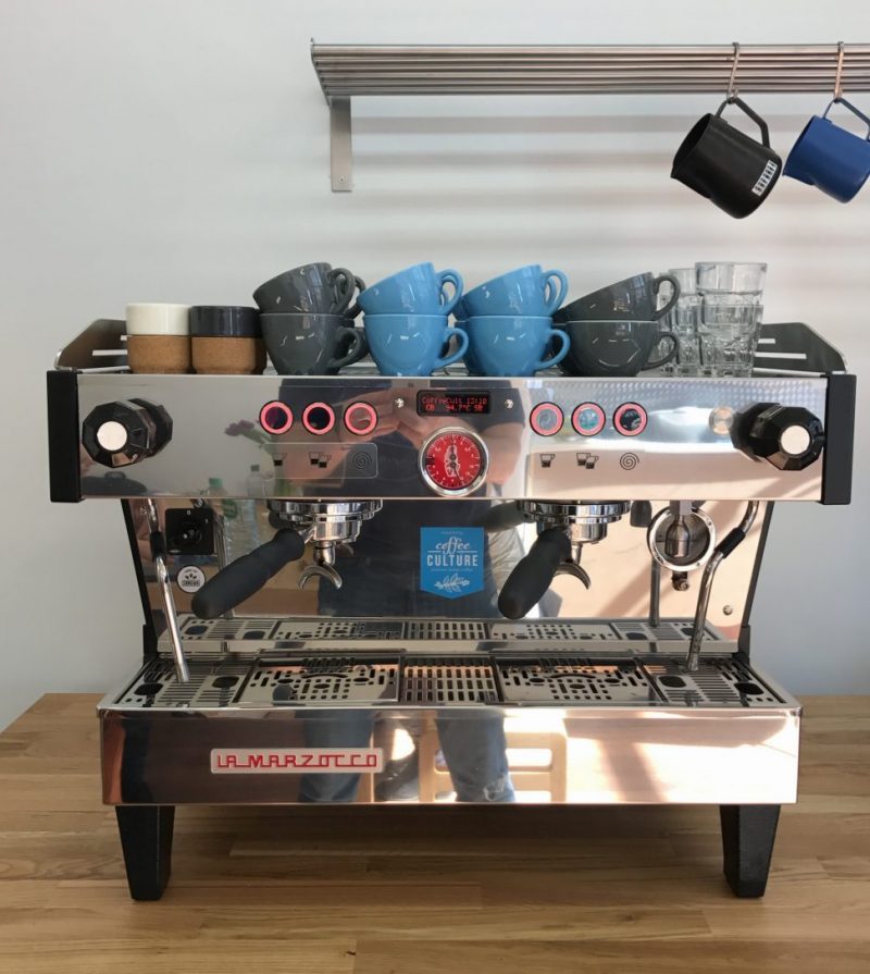 The La Marzocco Strada is uber cool, stylish and built for high volume